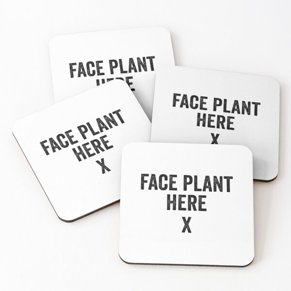 Item preview, Face plant here designed and sold by hexdecor.