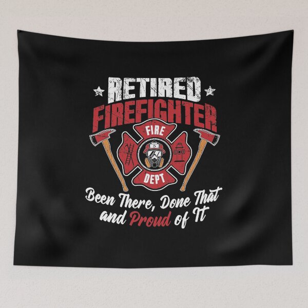 Item preview, Retired Firefighter Been there done that and proud of it designed and sold by Captain Mood.