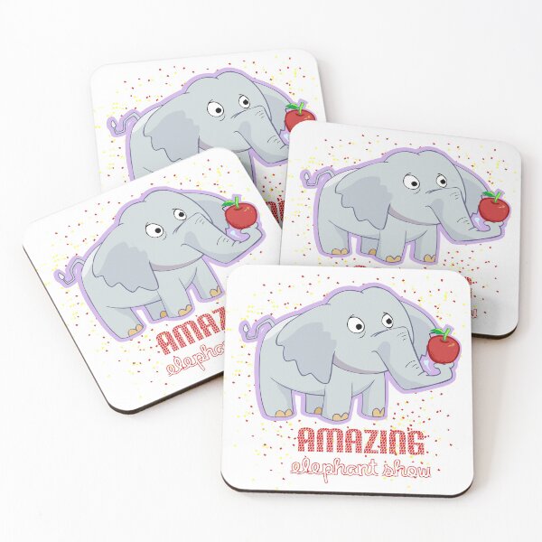 Item preview, Elephant in circus show designed and sold by Purple monkey.
