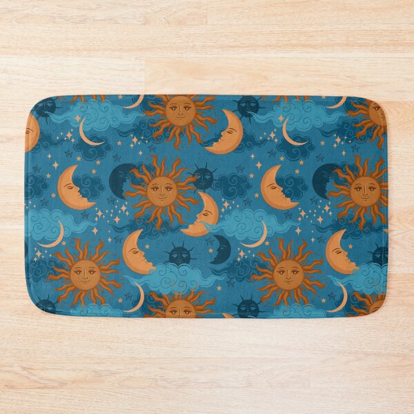 Item preview, Stars sun and moon pattern designed and sold by burbura.