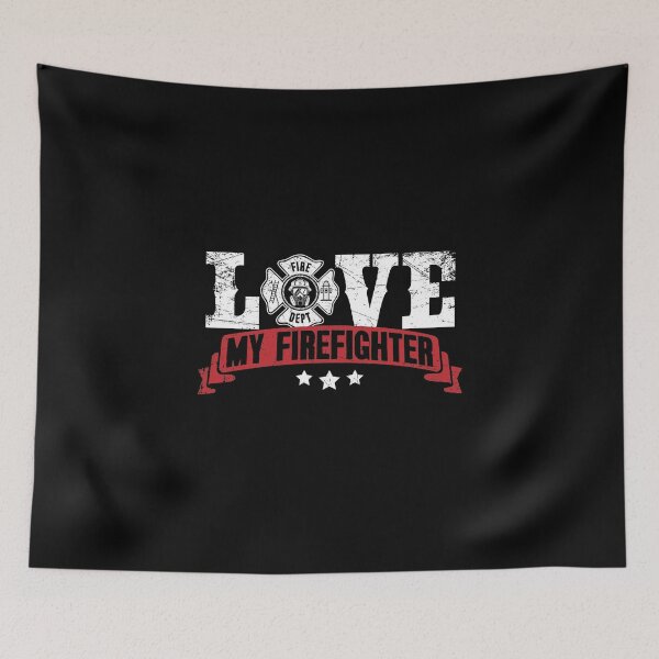 Item preview, Love my firefighter designed and sold by Captain Mood.