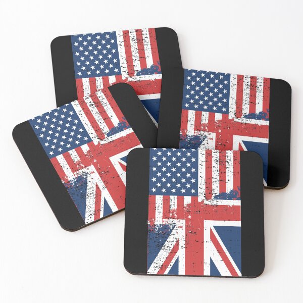 Item preview, Special Relationship USA UK Flags Gift Design Idea graphic designed and sold by Lisbob.