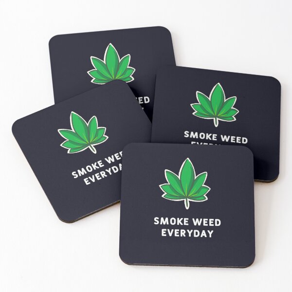 Item preview, Smoke Weed Everyday - Cannabis Leaf Design designed and sold by thatweedstore.