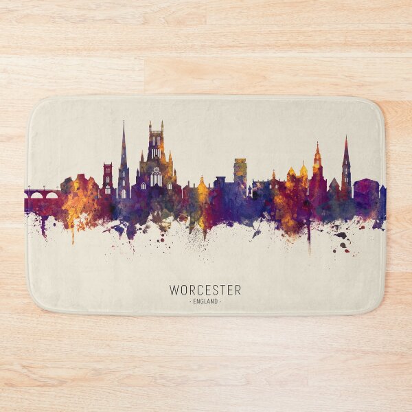 Item preview, Worcester England Skyline designed and sold by ArtPrints.