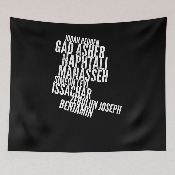 Item preview, 12 Tribes of Israel designed and sold by VerbalTeeStore.