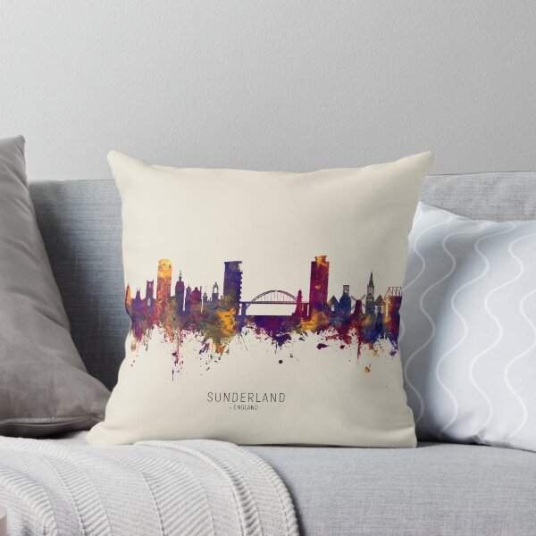 Artikelvorschau, Sunderland England Skyline entworfen und verkauft von ArtPrints.