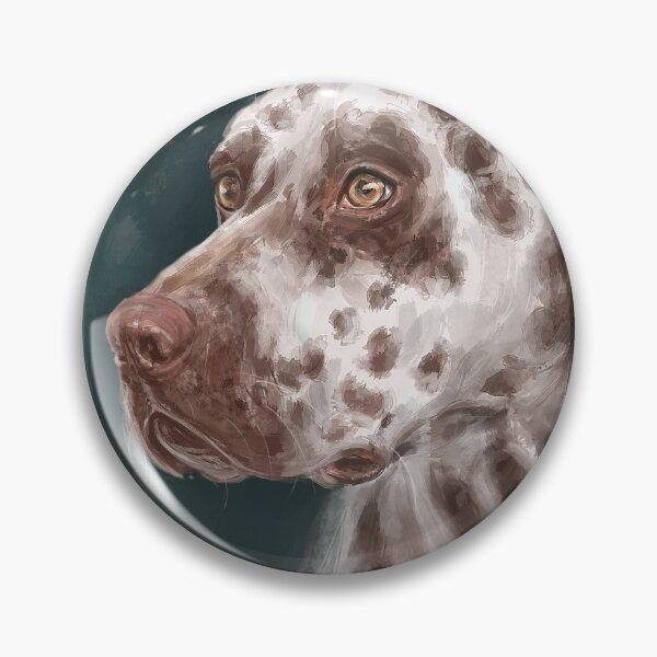 Item preview, Painting of a Gorgeous Brown Spotted Dalmatian  designed and sold by ibadishi.