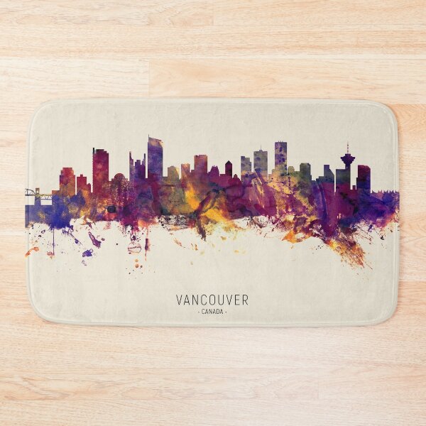 Artikelvorschau, Vancouver Canada Skyline entworfen und verkauft von ArtPrints.