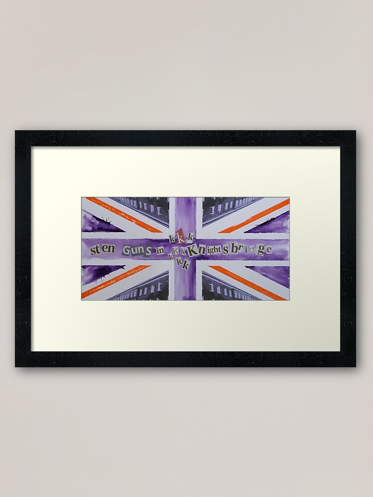 Guns In Knightsbridge" Framed Art Print by dougshaw | Redbubble