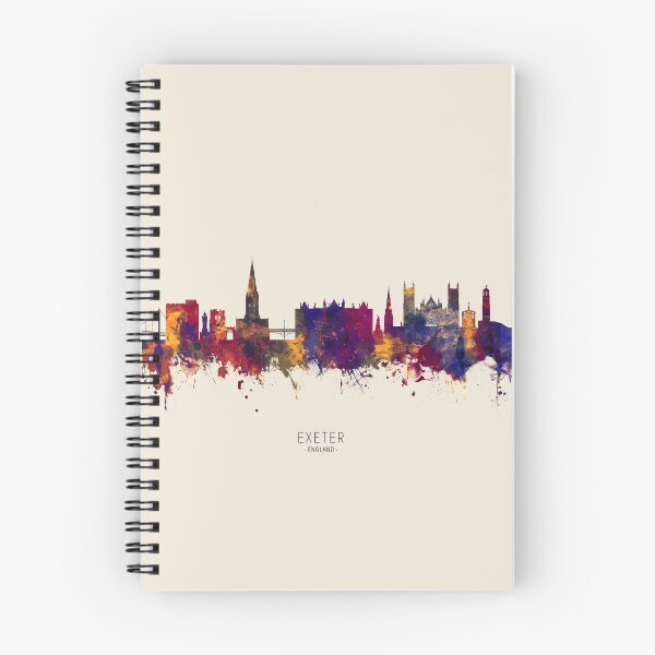 Item preview, Exeter England Skyline designed and sold by ArtPrints.