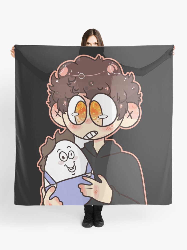 Albertsstuff Egg Scarf By Mahanoso Redbubble - egg scarf roblox