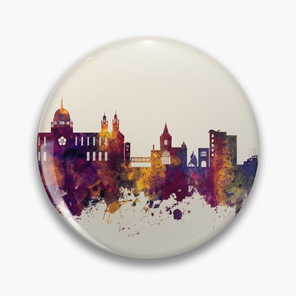 Artikelvorschau, Galway Ireland Skyline entworfen und verkauft von ArtPrints.