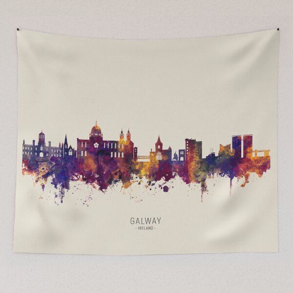 Item preview, Galway Ireland Skyline designed and sold by ArtPrints.
