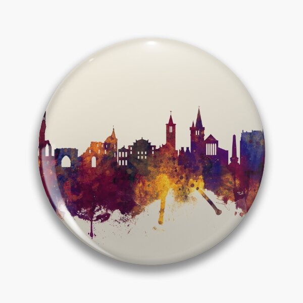 Item preview, St Andrews Scotland Skyline designed and sold by ArtPrints.