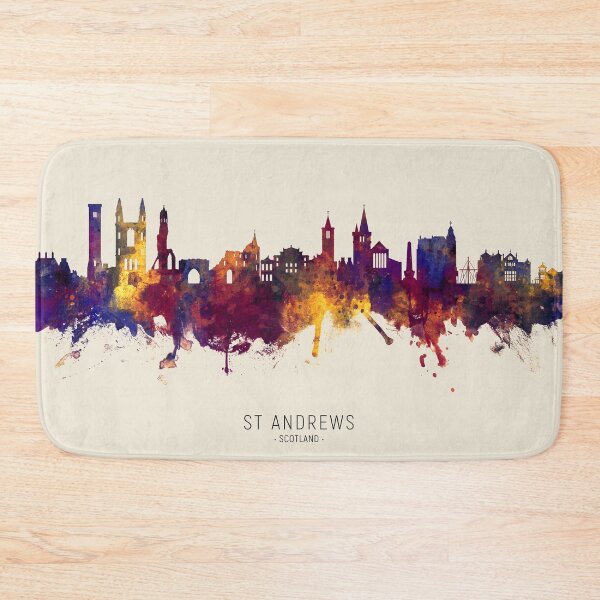 Item preview, St Andrews Scotland Skyline designed and sold by ArtPrints.