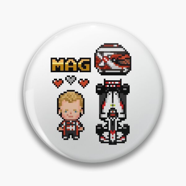 Item preview, Pixel Kevin Magnussen F1 2020 designed and sold by hyonibee.