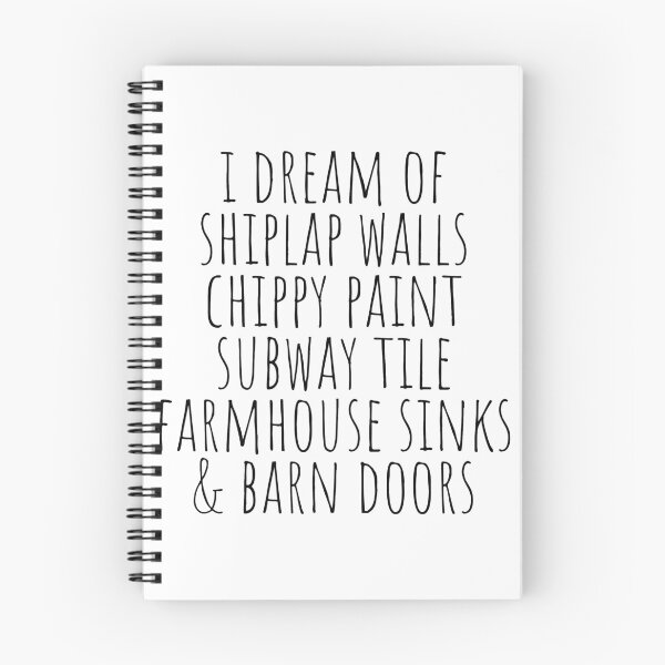 Item preview, I dream of shiplap designed and sold by hexdecor.