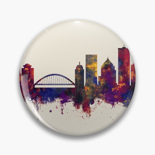 Artikelvorschau, Rochester New York Skyline entworfen und verkauft von ArtPrints.