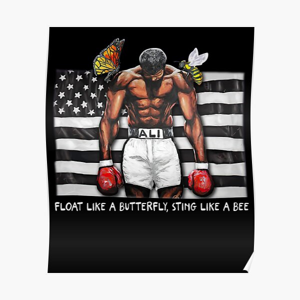 Float Like A Butterfly Posters Redbubble