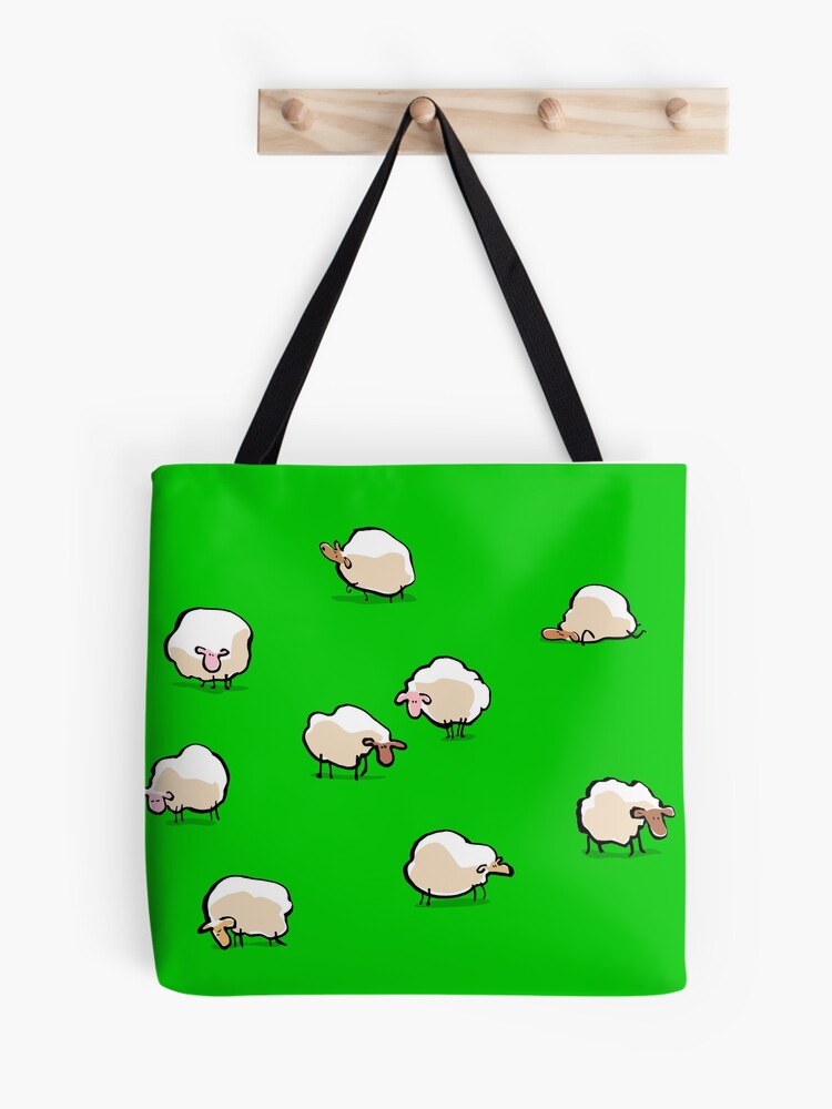 Sheep Portrait Organic Cotton Tote Bag – Sincere Sheep