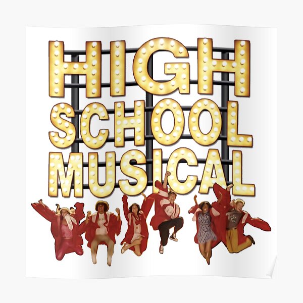 High School Musical 1 Poster By Maikeru18 Redbubble