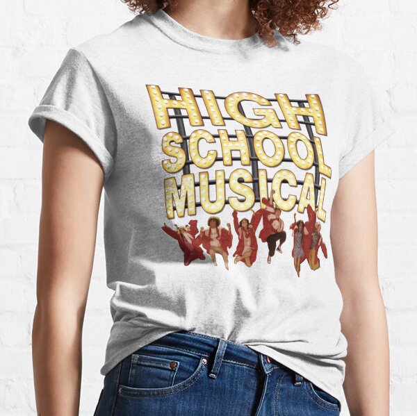 Disney Channel High School Musical Characters T-Shirt - Wow Tshirt