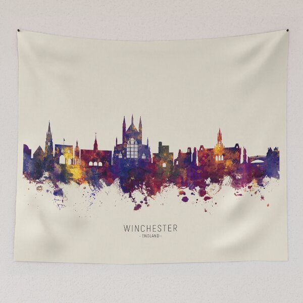 Item preview, Winchester England Skyline designed and sold by ArtPrints.