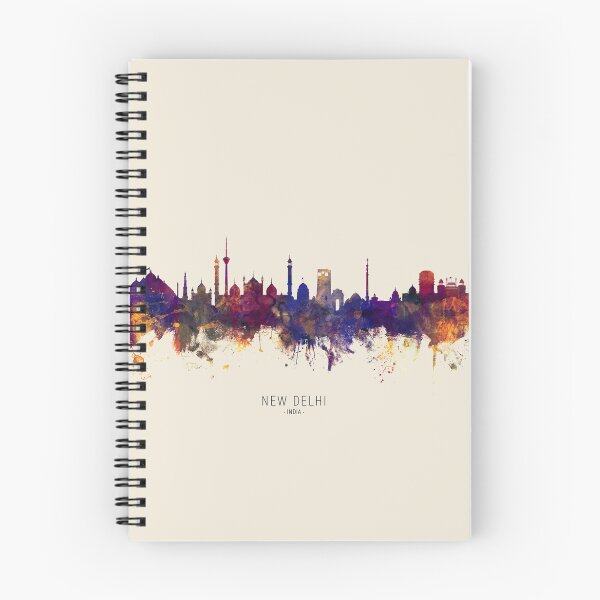 Item preview, New Delhi India Skyline designed and sold by ArtPrints.