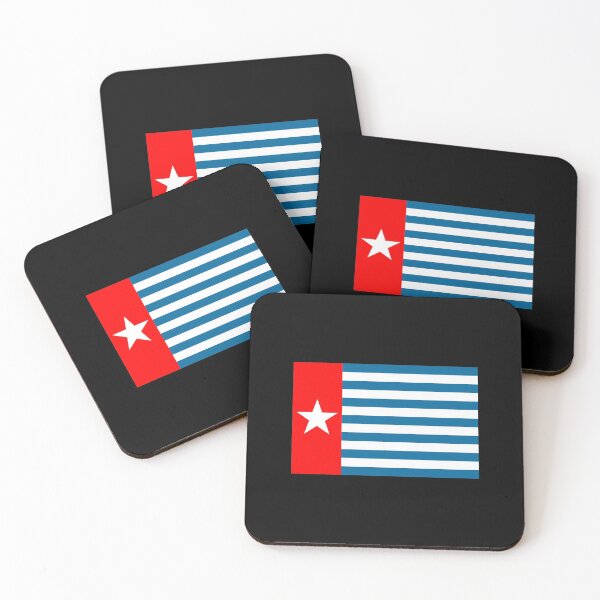 Item preview, The morning star flag of West Papua.  designed and sold by headpossum.