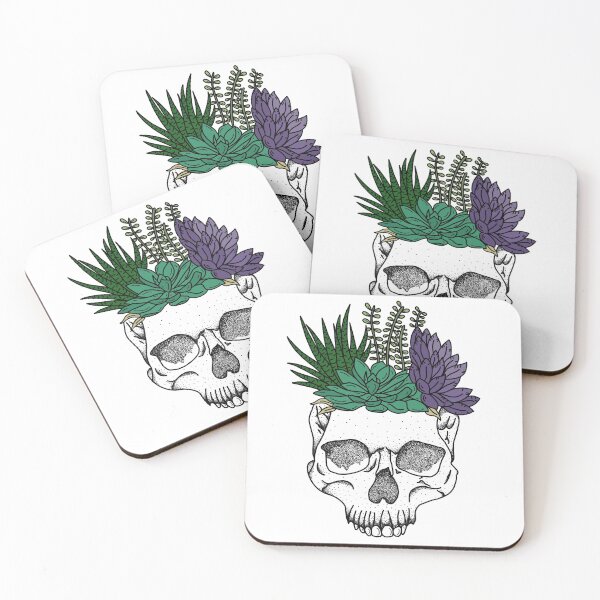 Item preview, Skull Planter designed and sold by possessedprints.