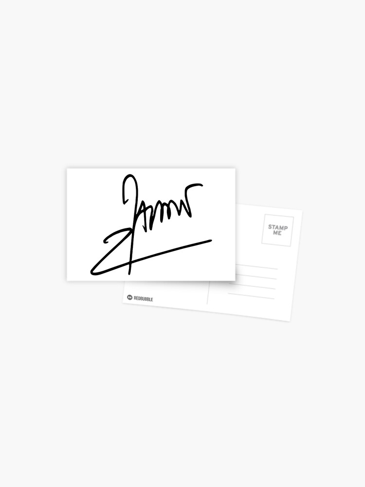 Emmanuel Macron Signature French Prime Minister Postcard By Trillionaire333 Redbubble