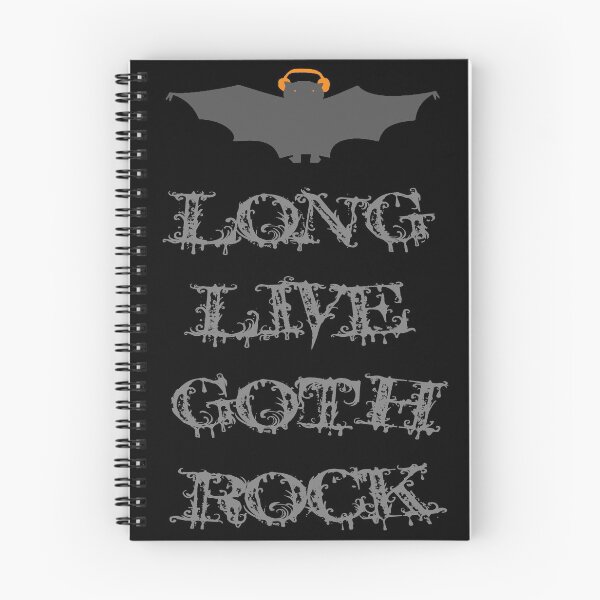 Item preview, LONG LIVE GOTH ROCK - Bat with Headphones designed and sold by toppestpower.