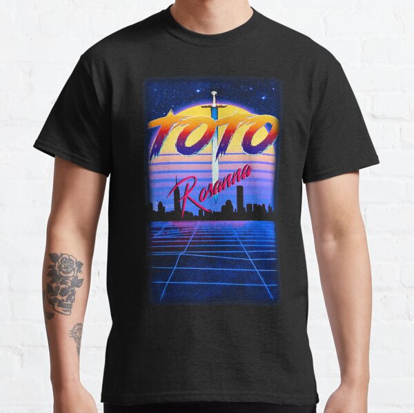 Toto Rosanna Yacht Rock Homage 80s Retro Synthwave Style Classic T-Shirt