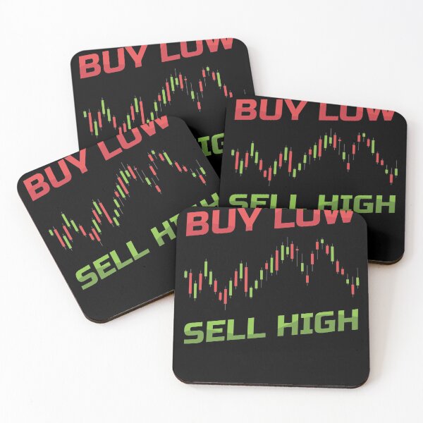 Item preview, Sell High - Gift for Traders Stock Market Trading Heartbeat designed and sold by Rzelemenz.