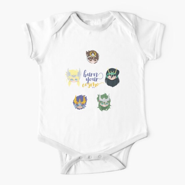 Saint Seiya Short Sleeve Baby One-Piece for Sale