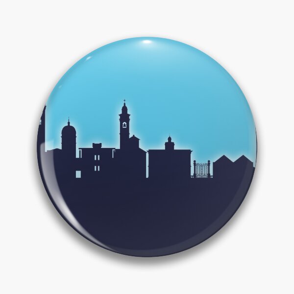 Item preview, Lugano Switzerland Skyline designed and sold by ArtPrints.