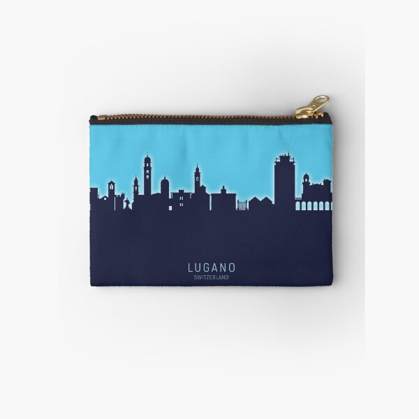 Item preview, Lugano Switzerland Skyline designed and sold by ArtPrints.