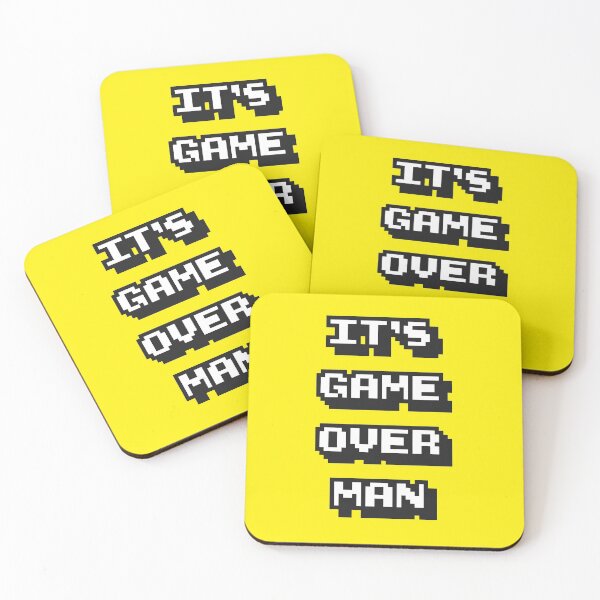 Item preview, It's game over man - Aliens movie inspired quote designed and sold by PetitPanther.