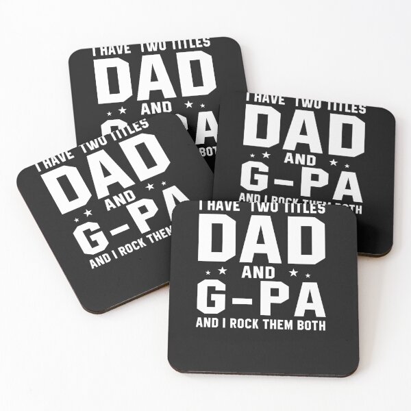 Item preview, I Have Two Titles Dad and G-pa And I Rock Them Both designed and sold by zedesignn.