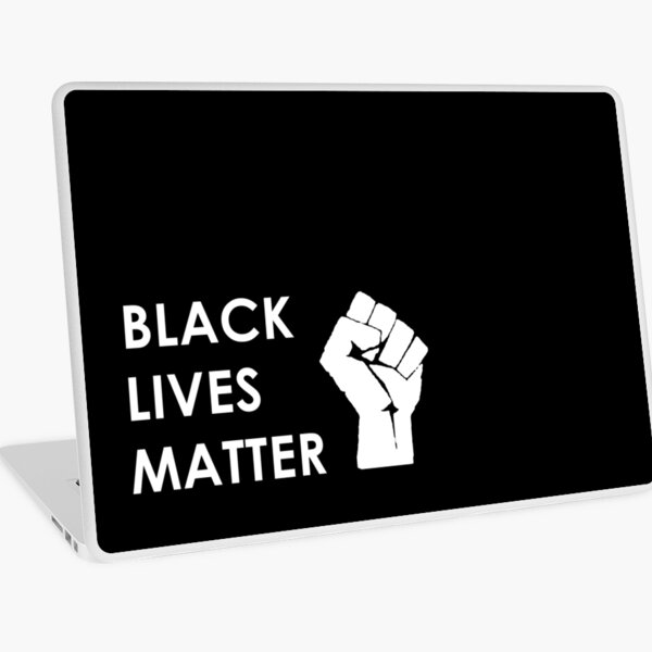 BLACK LIVES MATTER - HAND | BE THE CHANGE Laptop Skin