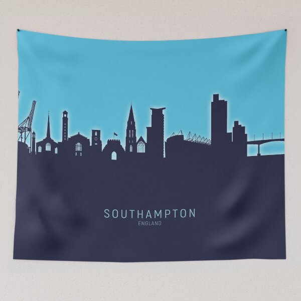 Item preview, Southampton England Skyline designed and sold by ArtPrints.