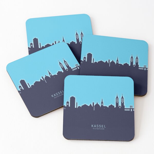 Item preview, Kassel Germany Skyline designed and sold by ArtPrints.