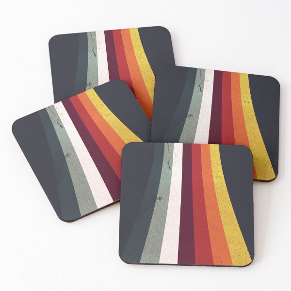 Item preview, Retro Grunge Background with Colored Stripes designed and sold by SoccaTamam.