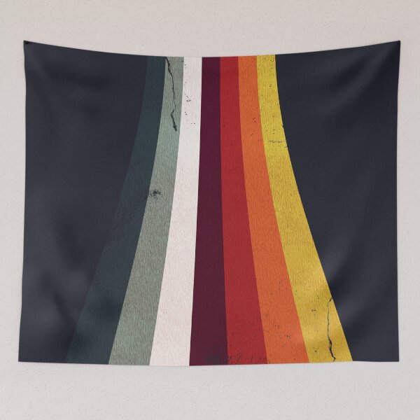 Item preview, Retro Grunge Background with Colored Stripes designed and sold by SoccaTamam.