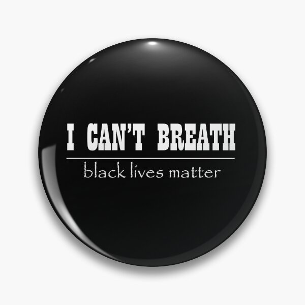 Item preview, black lives matter: I CAN'T BREATH designed and sold by Lina & Luna.
