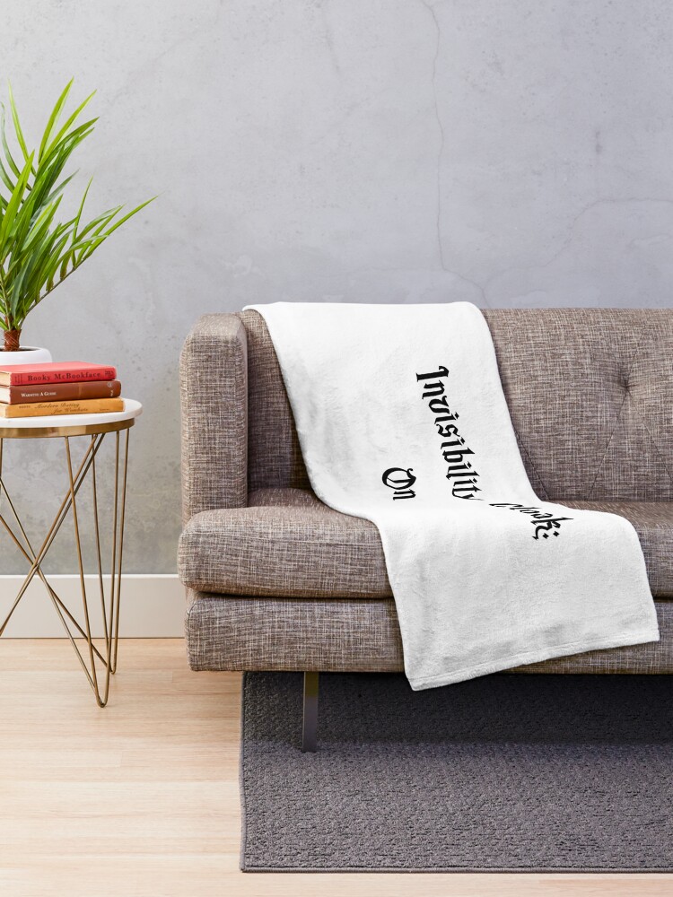 Invisibility Cloak On | Throw Blanket