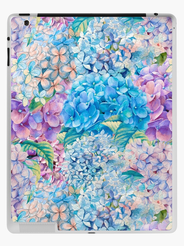 Blue Hydrangea Flowers - Diamond Painting 