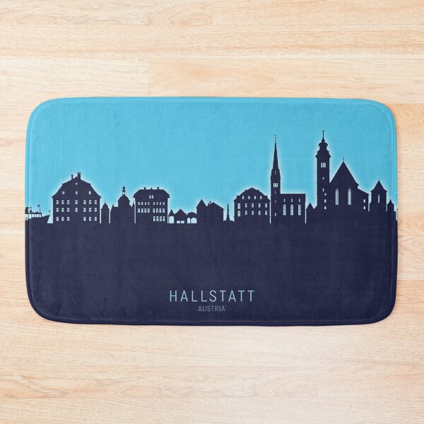 Item preview, Hallstatt Austria Skyline designed and sold by ArtPrints.
