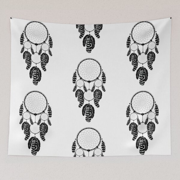 Item preview, Dream catcher silhouette designed and sold by AnnArtshock.