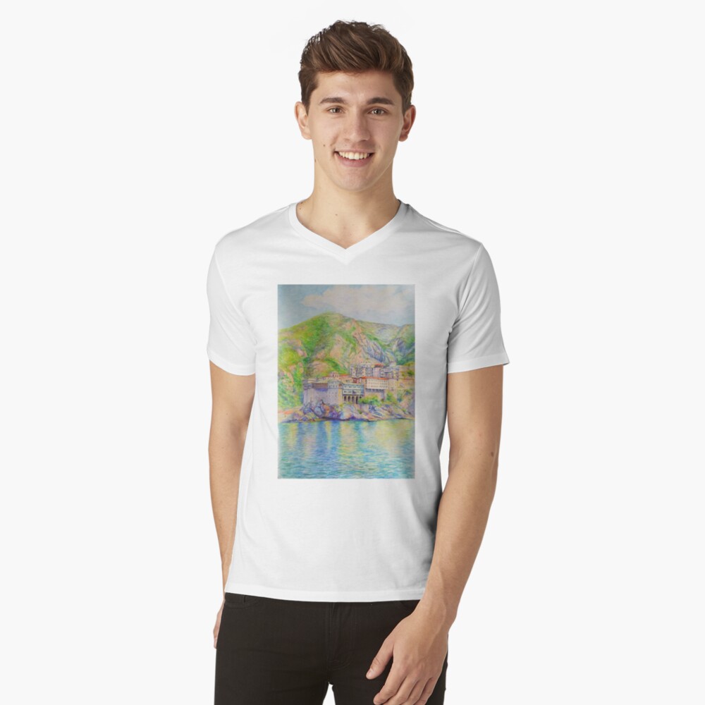 Item preview, V-Neck T-Shirt designed and sold by Anthropolog.